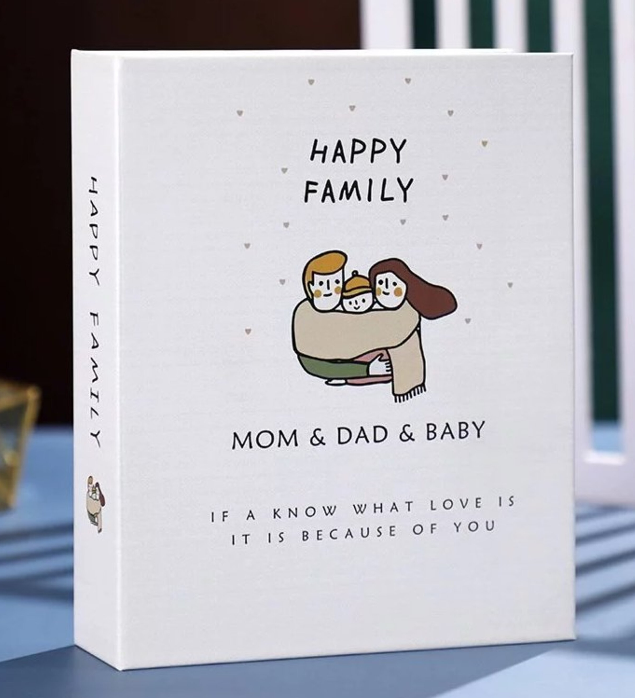 Album bìa cứng đẹp – Happy family